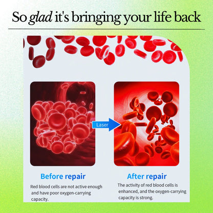 Fall Detection and Painless Blood ALL DAY Real-Time Monitoring Smart Health Watch