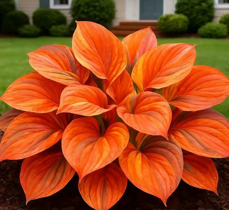 Glow-in-the-Dark Garden Magic: Rare Dark Blue Flame Hostas Seeds