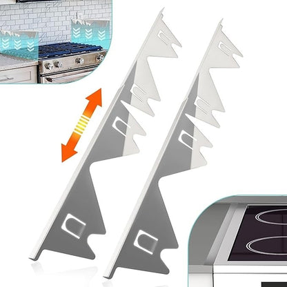 Retractable Stainless Steel Stove Gap Covers