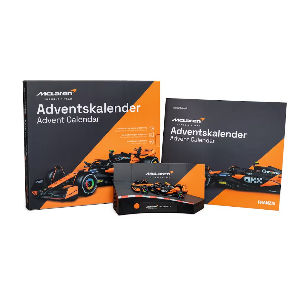 McLaren Racing Advent Calendar Model Kit