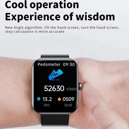Fall Detection and Painless Blood ALL DAY Real-Time Monitoring Smart Health Watch