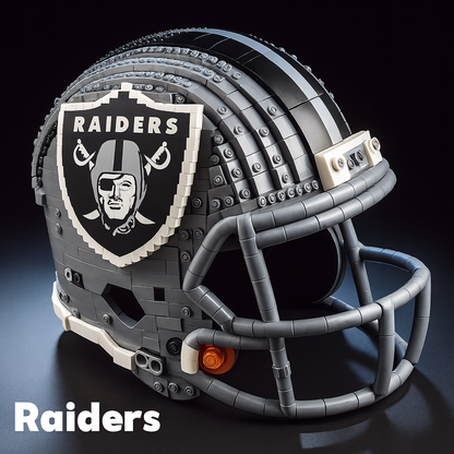 Football Team Building Block Helmet