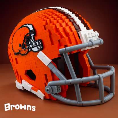 Football Team Building Block Helmet