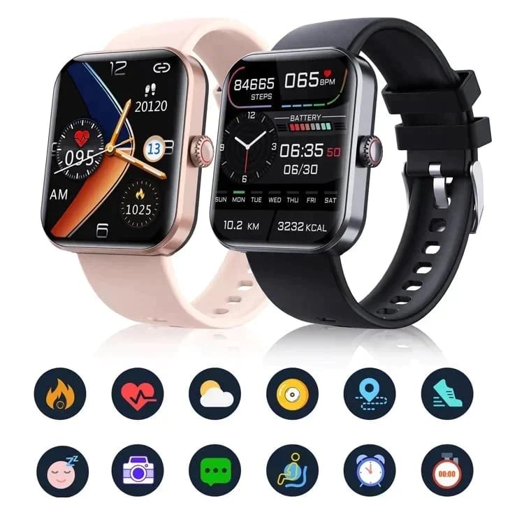 Fall Detection and Painless Blood ALL DAY Real-Time Monitoring Smart Health Watch